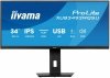 IIYAMA Monitor ProLite 34 cale XUB3493WQSU-B6 IPS,UWQHD,DP,2xHDMI,HAS,21:9,400cd,   120Hz,1000:1,1ms, USB HUBx4, 2x5W,